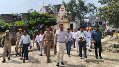 शाहजहांपुर: 18.59 करोड़ की लागत से बन रहा परशुराम मंदिर, डीएम का निर्देश- 30 नवंबर तक पूरा करें निर्माण कार्य