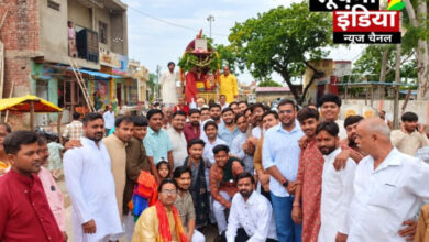 रथ यात्रा में गूंजे दाऊजी महाराज के जयकारे,