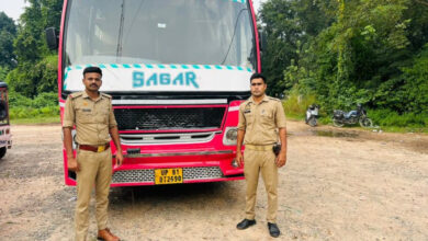 शाहजहांपुर: राज्य कर विभाग की अभिरक्षा से माल समेत गायब हुई बस सात घंटे में बरामद, चालक फरार