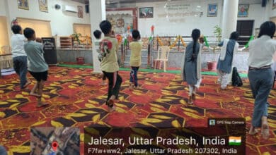 आयुर्वेद दिवस पर चार स्कूलों में योग शिविर, विद्यार्थियों को बताए स्वस्थ रहने के मंत्र,
