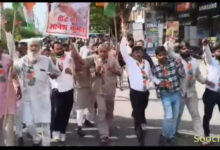 एटा में कांग्रेसियों ने किया प्रदर्शन, सीईसी के इस्तीफे की मांग,