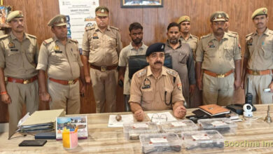 टप्पेबाजी में दो आरोपी गिरफ्तार, 3.50 लाख रुपये बरामद,