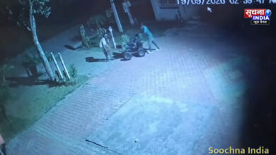 गेस्ट हाउस से जनरेटर चोरी, CCTV में कैद हुई पूरी वारदात,