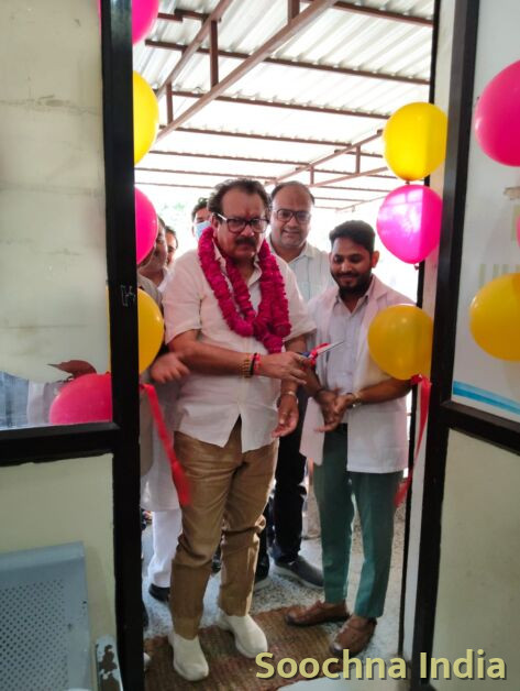 केंद्रीय मंत्री ने किया अल्ट्रासाउंड केंद्र का शुभारंभ,