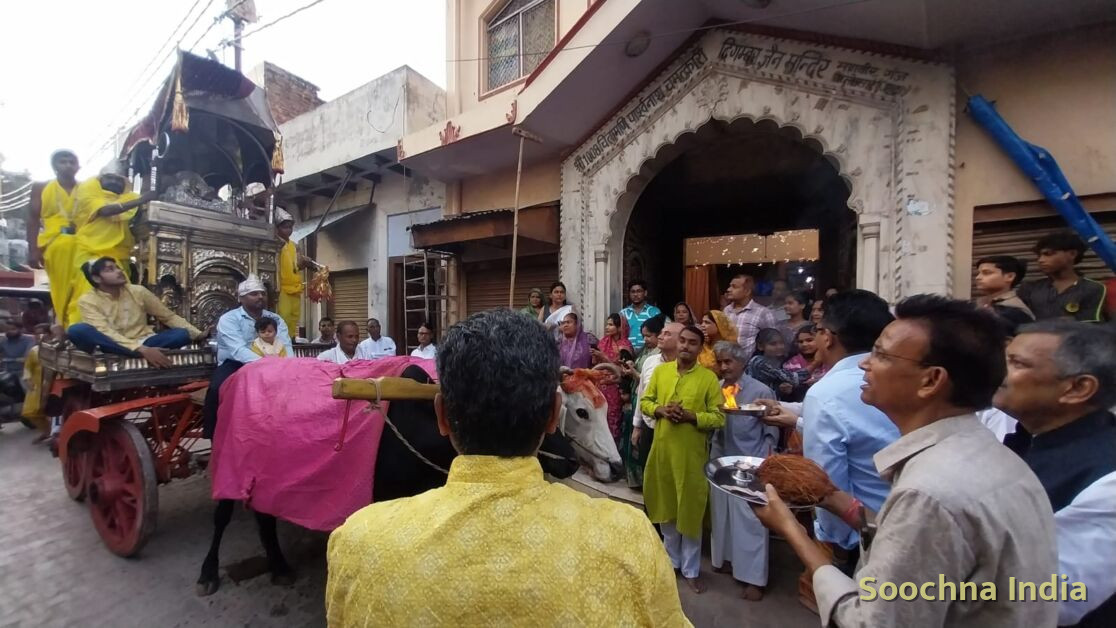दो दिवसीय रथयात्रा में उमड़ा श्रद्धालुओं का सैलाब,