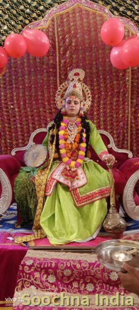 विश्वामित्र आगमन और ताड़का वध लीला का मंचन,